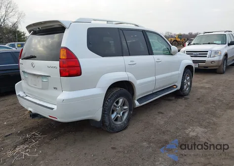 2004 Lexus Gx 470 from USA, damaged, VIN JTJBT20X040044396